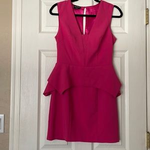 BEBE Pink Dress -Size 6- (fits like a 4)